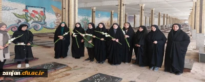 به مناسبت گرامیداشت هفته دفاع مقدس انجام شد:

آیین غبارروبی و زیارت مزار شهیدان