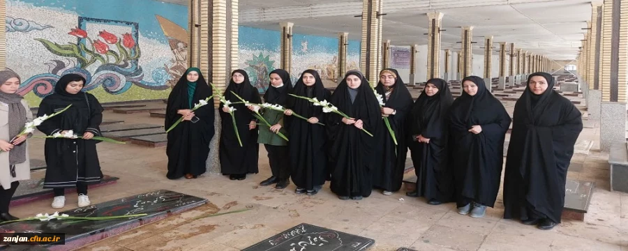 آیین غبارروبی و زیارت مزار شهدا 2