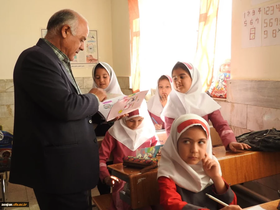 برگزاری  کارورزی  درمدارس روستایی وچندپایه  4