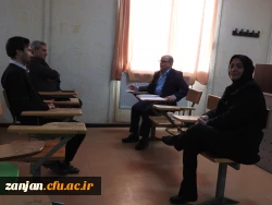 جلسه هم اندیشی اساتید گروه های آموزشی پردیس های استان 6