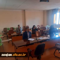 جلسه هم اندیشی اساتید گروه های آموزشی پردیس های استان 8