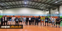 برگزاری مسابقات والیبال به مناسبت هفته تربیت بدنی 2