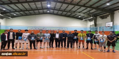 برگزاری مسابقات والیبال به مناسبت هفته تربیت بدنی