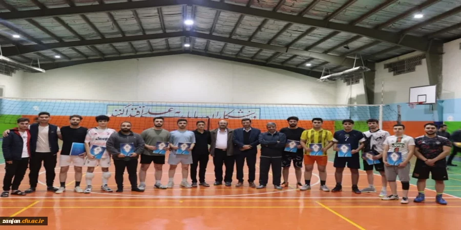 برگزاری مسابقات والیبال به مناسبت هفته تربیت بدنی 2