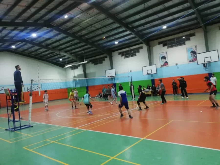 برگزاری مسابقات والیبال به مناسبت هفته تربیت بدنی 3