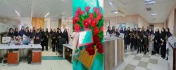 تقدیر دانشجویان پردیس الزهرا(س) از کادر درمان 2