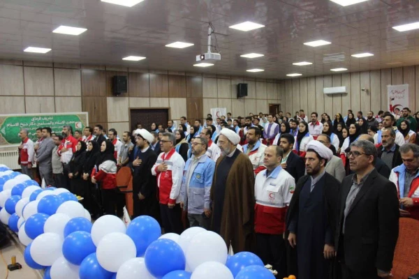 همایش جوانان هلال احمر پیشتاز خدمت در زنجان برگزار شد 4