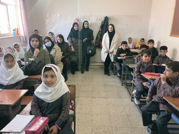 بازدید از مدارس چندپایه روستای ناحیه یک آموزش و پرورش  3
