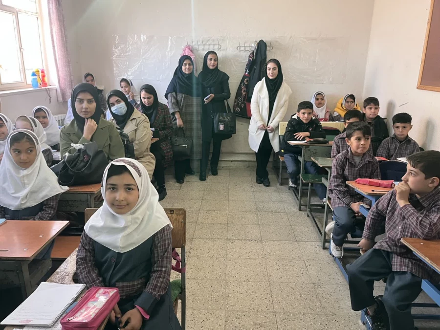 بازدید از مدارس چندپایه روستای ناحیه یک آموزش و پرورش  3