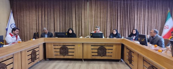 ️نشست تخصصی مدیر عامل جمعیت هلال احمر استان با اساتید و کارکنان دانشگاه فرهنگیان استان زنجان 2