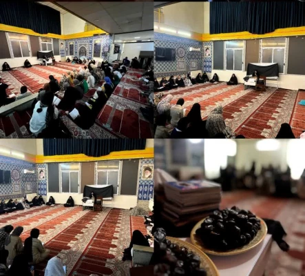 عزاداری ، روضه خوانی و قرائت حدیث شریف کساء به مناسبت دهه فاطمیه 3