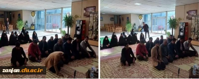 به مناسبت ایام فاطمیه در پردیس الزهرا(س) برگزار شد:

مراسم روضه خوانی و قرائت حدیث شریف کساء