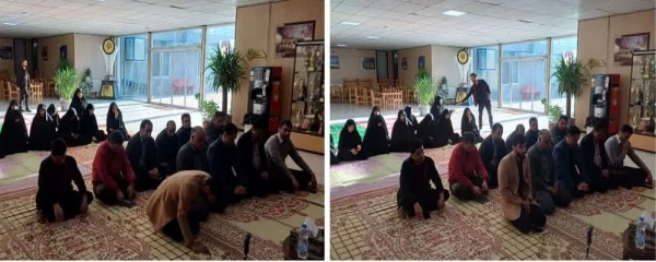 مراسم روضه خوانی و قرائت حدیث شریف کساء 2