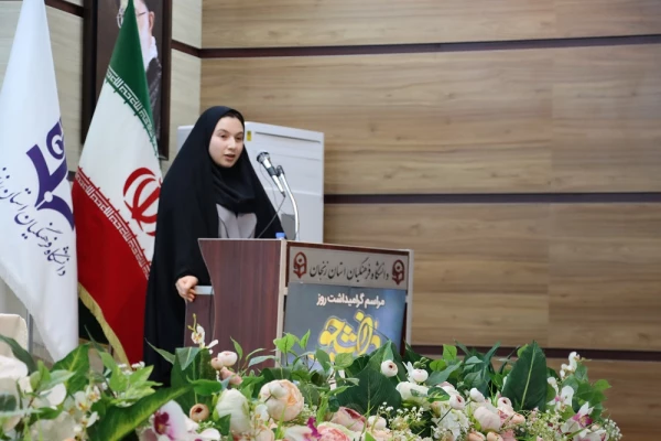 آئین گرامیداشت روز دانشجو با حضور استاندار زنجان در جمع دانشجو معلمان دانشگاه فرهنگیان 5