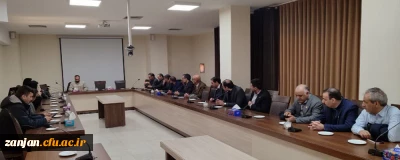 به گزارش روابط عمومی دانشگاه فرهنگیان استان زنجان:

بازدید اعضای هیات علمی دانشگاه فرهنگیان استان از دانشگاه تحصیلات تکمیلی علوم پایه زنجان