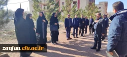 بازدید اعضای هیات علمی دانشگاه فرهنگیان استان از دانشگاه تحصیلات تکمیلی علوم پایه زنجان 5