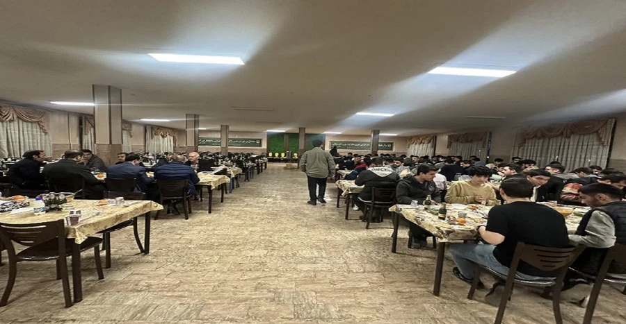 برگزاری ضیافت افطاری در  دانشگاه فرهنگیان پردیس شهید بهشتی زنجان 2