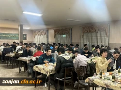 برگزاری ضیافت افطاری در  دانشگاه فرهنگیان پردیس شهید بهشتی زنجان 3