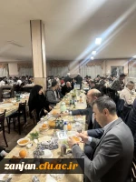 برگزاری ضیافت افطاری در  دانشگاه فرهنگیان پردیس شهید بهشتی زنجان 4
