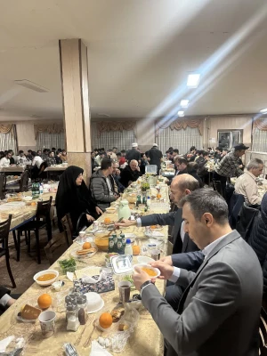 برگزاری ضیافت افطاری در  دانشگاه فرهنگیان پردیس شهید بهشتی زنجان 4