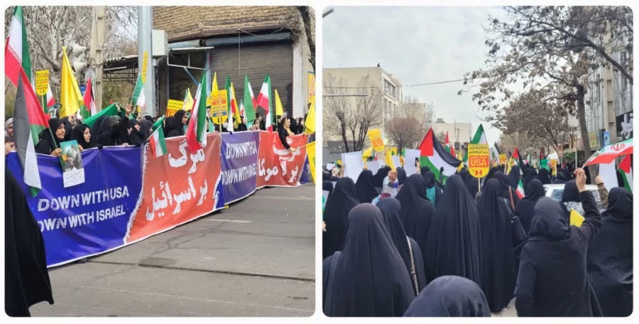 حضور اساتید، کارکنان و دانشجومعلمان دانشگاه فرهنگیان استان زنجان در راهپیمایی روز قدس 3