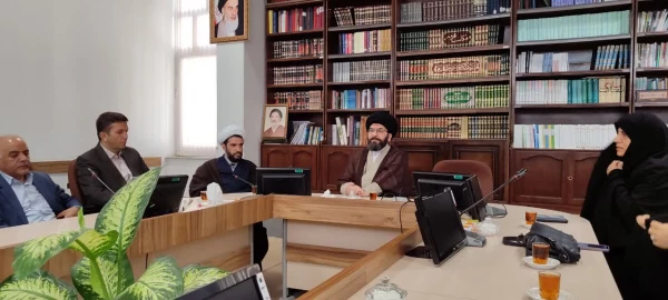 دیدار فرزانه اله وردی با نماینده ولی فقیه در استان 3