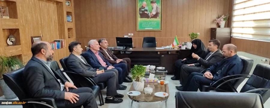 دیدار مدیر امور پردیس های دانشگاه فرهنگیان استان با مدیران نواحی یک و دو آموزش و پرورش زنجان 2