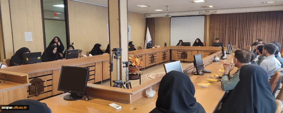 نشست صمیمی مدیر امور پردیس های دانشگاه فرهنگیان استان با کارکنان پردیس الزهرا(س) 2