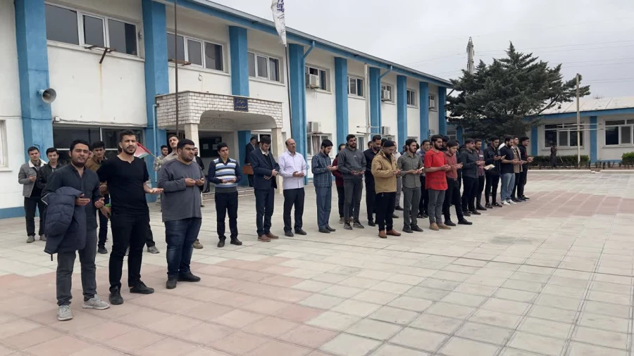 تجمع اساتید و دانشجویان در حمایت از مردم غزه  4