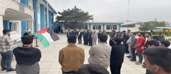 تجمع اساتید و دانشجویان در حمایت از مردم غزه  5