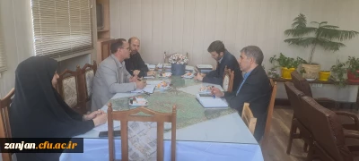 اولین جلسه کار گروه پژوهش در سال جدید