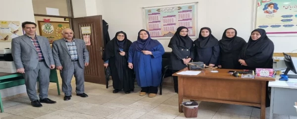 بازدید مسئولان دانشگاه فرهنگیان استان از مدارس مجری درس کارورزی  2