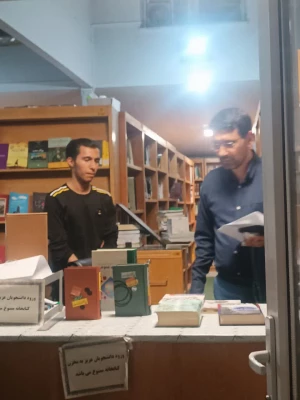 بازدید دکتر ابراهیمی معاونت محترم فرهنگی دانشگاه فرهنگیان از پردیس شهید بهشتی 4