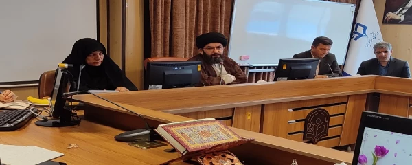 حضور نماینده ولی فقیه در استان و امام جمعه شهر زنجان در دانشگاه فرهنگیان زنجان 2