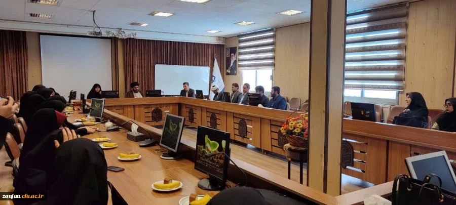 حضور نماینده ولی فقیه در استان و امام جمعه شهر زنجان در دانشگاه فرهنگیان زنجان 3