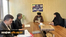 حضور نماینده ولی فقیه در استان و امام جمعه شهر زنجان در دانشگاه فرهنگیان زنجان 4