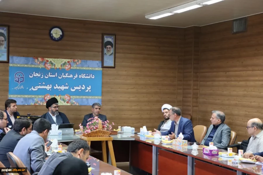 حضور حجت الاسلام دکتر سیدنقی موسوی معاون پژوهشی و فناوری دانشگاه فرهنگیان در زنجان 5