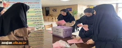 در پردیس الزهرا(س) برگزار شد:

انتخابات شورای صنفی-رفاهی دانشجویان