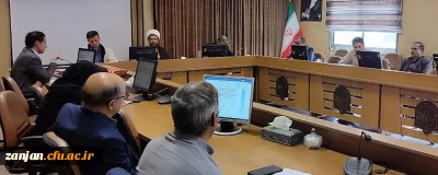 در پردیس الزهرا(س) برگزار شد:

شورای مدیریت، نظارت و توسعه منابع دانشگاه فرهنگیان استان زنجان 
