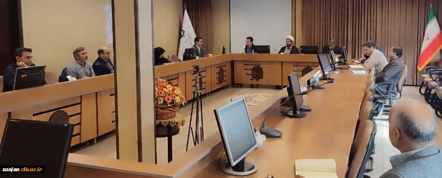 
شورای مدیریت، نظارت و توسعه منابع دانشگاه فرهنگیان استان زنجان برگزار شد
 2