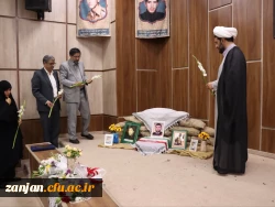 مراسم گرامیداشت هفته دفاع مقدس با حضور خانواده محترم شهید مجید قاسمی از شهدای والامقام جنگ تحمیلی دوازده روزه 7