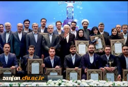 درخشش خانم لادن حاجی انوری در سی و دومین جشنواره دانشجوی نمونه کشوری 2