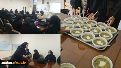 به مناسبت روز جهانی غذا در پردیس الزهرا(س) زنجان برگزار شد: