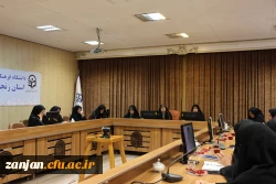 نشست صمیمی مدیرکل امور بانوان و خانواده  استانداری زنجان با بانوان دانشگاه فرهنگیان استان زنجان 2