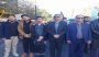 حضور اساتید،کارکنان و دانشجو معلمان در راهپیمایی ۱۳ آبان
