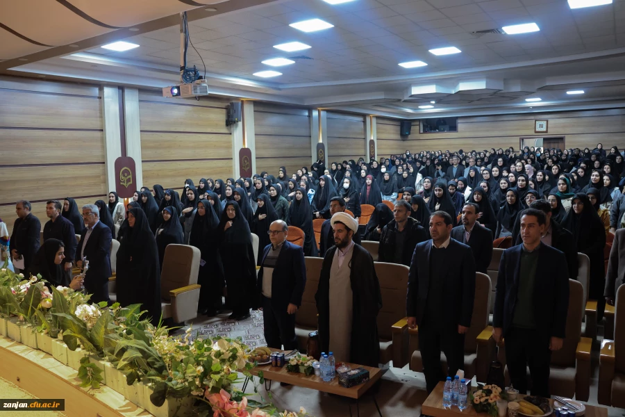 آیین گرامیداشت روز دانشجو در دانشگاه فرهنگیان زنجان 2