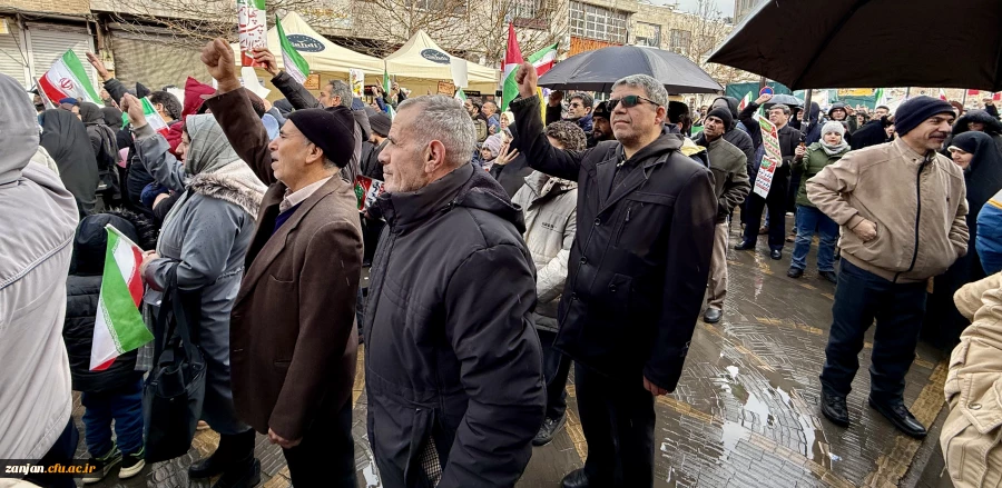 حضور پرشور و باشکوه دانشگاه فرهنگان استان زنجان 2