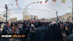 حضور پرشور و باشکوه دانشگاه فرهنگان استان زنجان 5