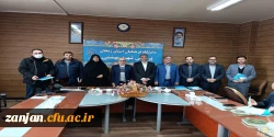 مراسم تکریم و معارفه ریاست پردیس شهید بهشتی، دانشگاه فرهنگیان استان زنجان
 2