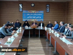 مراسم تکریم و معارفه ریاست پردیس شهید بهشتی، دانشگاه فرهنگیان استان زنجان
 2